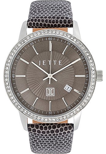 JETTE Time Damen-Armbanduhr REFLECTION Analog Quarz One Size, taupe, braun JETTE Time Damen-Armbanduhr REFLECTION Analog Quarz One Size, taupe, braun