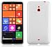 Produktbild Nokia Lumia 1320 Silikonhülle in HALB DURCHSICHTIG von Cadorabo - S-Line Design TPU Schutzhülle – Handyhülle Bumper Case Backcover in HALB TRANSPARENT