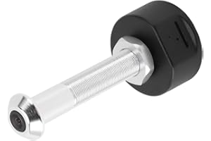TOSUNY Peep Trous pour Porte, Visionneuse de Porte, Caméra Judas 170 ° Objectif Grand Angle, Détection Mobile HD 1080p, Connexion WiFi à Distance, Caméra de Vision Nocturne, Contrôle