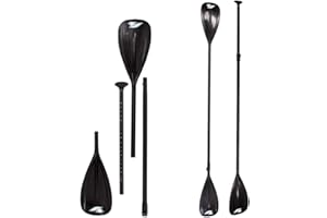 GAGACISO F2 Aluminium Paddle 2018-3/4 Piece 160 - 225 cm Allround Paddle for SUP & Kajak