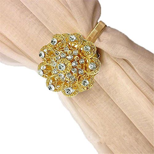 One Pair Curtain Clips Curtain Attraction Appliance Buckle Magnetic Tieback Creative Diamond Curtain Bind Europe Type (Straight Flower:Silver) (Straight Flower:Gold)