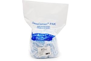 DeseCamen - Sobres sílica gel - Deshumidificadores - Absorbentes de humedad - Antihumedad - No Tóxico - Grado Alimenticio - Inodoro (250, 5 gr)