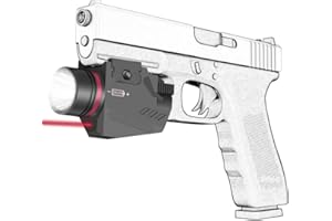 Combo Laser et Lampe Tactique AEGON LED 150 Lumens avec Laser intégré Combo 2 en 1 Longue portée