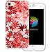 Produktbild dessana Herbst transparente Schutzhülle Handy Case Cover Tasche für Apple iPhone 8 Japanischer Ahorn