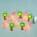 Produktbild elegantstunning Lichterkette Neuheit Kokospalme + Rosa Flamingo LED Licht für Weihnachten Festival Hochzeit Geburtstag Party Hausgarten Dekor