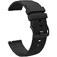 ACM Watch Strap Silicone Belt 22mm compatible with Xiaomi Mi Watch Revolve Smartwatch Color Hook Band