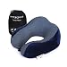 Produktbild Power Of Nature Reise-Nackenkissen Nackenhörnchen Reisekissen Memory Foam Kopfkissen Flug Kissen Perfekt für Flugzeug & Auto (Dunkelblau), 31x29x11cm