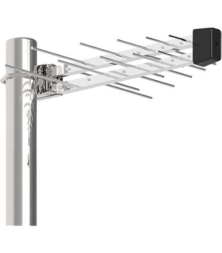 Antenna Omni KJ-028 25dBi Impermeabile IP67 Per Esterni – Ricezione HD 1080P, 5V, Supporto DTMB/ATSC/DVB-T