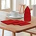 Elan Cotton Marigold Theme Table Napkin 40 X 40 CM (Red) Set of 4 Pcs RS.260.00
