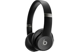 Beats Solo 4 – Wireless Bluetooth On-Ear Headphones, Apple & Android Compatible, Up to 50 hours of Battery Life – Matte Black