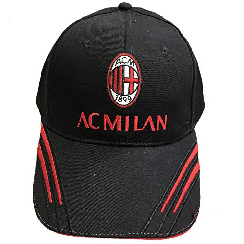 3R SPORT S.R.L. Gorro Milan con Visera de Milan Gorra Béisbol Hombre PS 01927 