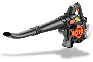 FUXTEC Soffiatore Aspirafoglie a Batteria 40V 2-in-1 FX-E2LBS, senza batteria né caricatore, con sacco di raccolta, potenza di aspirazione 685 m³/h, impugnatura ergonomica, regolatore di velocità