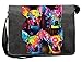 Produktbild Pop Art Canvas ::: Chihuahuas ::: peppige Umhängtasche mit Art Style Hunde Motiv
