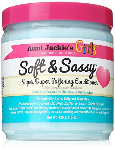 Aunt Jackie's Soft & Sassy Super Duper Softening Conditioner 15 oz by Aunt Jackie's