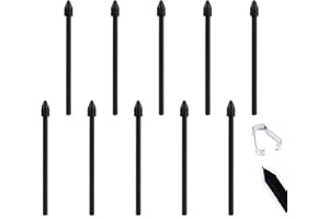 BOXOB 10szt Koncówki Rysika do Samsung Galaxy Tab S6, Stalówek S Pen Wymiana Stalówek Rysika z Narzedziem Instalacyjnym Kompatybilna z Samsung Galaxy Tab S7 i S7 Plus S8 i S8 Plus (Czarny)