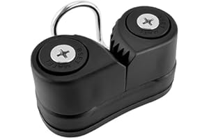 ZONADAH Cam Cleat Rope Fasten Supplies Mini Cam Cleat Pilates Equipment Cam Cleats Boat Fast Entry Rope Wire Fairlead Sailing