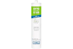 OTTOSEAL S 105 Sanitär-Silikon 310 ml Kartusche C2044 sandgrau 18