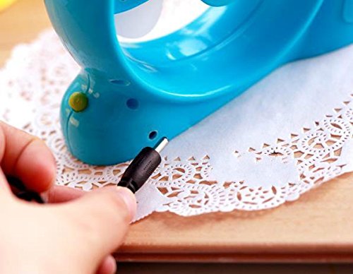 Jessie&Letty USB Computer Niedlich Schnecke Geschwindigkeit Ventilator Mini für den Schreibtisch mit An/Aus-Schalter, Ventilatoren Tischventilatoren USB-VentilatorenTurbo-Ventilator, (Blue) - 4