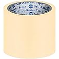 VCR Masking Tape - 20 Meters in Length 96mm / 4" Width - 1 Roll Per Pack - Easy Tear Tape, Best for Carpenter, Labelling, Painting and leaves no residue after a peel.