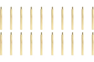 YOKIVE 20 st M3 standoff skruvar mässing sexkant PCB avståndshållare håller höjden enhetlig stor för moderkort (guldton 50 mm
