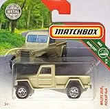 matchbox military figures Ein klassisches Matchbox-Auto in authentischem Design des militärischen Kultmodells *