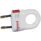 LEGRAND Pin 2P 10A, Ring Pull, Straight and/or Side Outlet, Bl 050312 | Plug Socket 2P 10A, Pull Ring, Straight and/or Side C