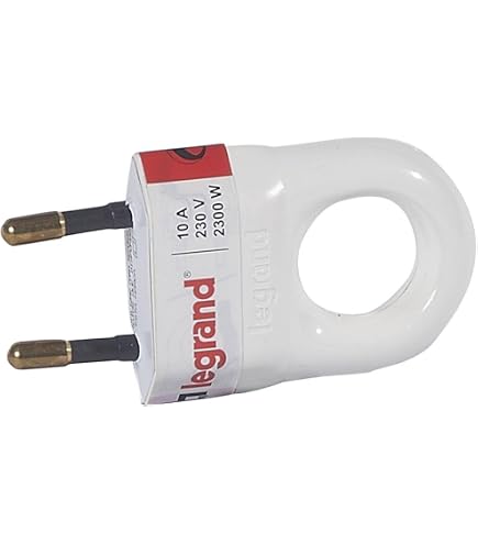Legrand 089281 - Spina E Coperchio Universale Batibox | Quadrato 80x80 Mm | 1 Posto | Bianco RAL9003