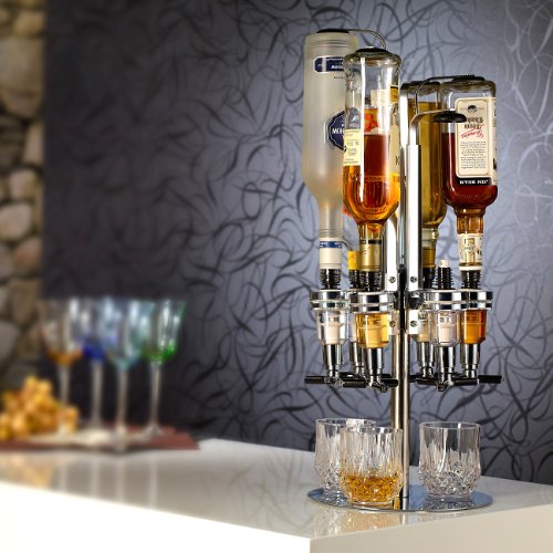 infactory Flaschenhalter „Bar Butler“ 4-fach - 5