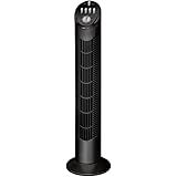Clatronic Tower Fan/Turmventilator/Säulenventilator/Standventilator TVL 3546; Oszillation 75 Grad; quiet/silence/leise; für S