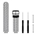 Produktbild Garmin Armbanduhr Bands für Forerunner 235 220 230 620 630 735 x T, fanceeast Silikon Uhrenarmband Handschlaufe Prospekt replaceband, a