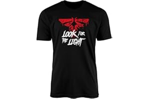 SMARTYPANTS Look for The Light - Camiseta de manga corta inspirada en el juego con símbolo de luciérnagas, Ellie Joel, acción postapocalíptica, regalos a juego para adultos y niños