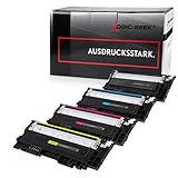 druckerpatronen samsung c460 Inhalt: 4er Multipack Toner ersatz für Samsung C430 C480 Hohe Kapazität mit Chip und Füllstandsanzeige