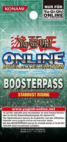 Preisvergleich Produktbild Yu-Gi-Oh! Online Duellpass Stardust Rising