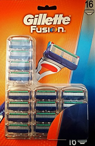 Gillette Fusion Razor Blades - Pack of 16
