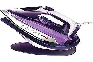 Fagor EasyDrive Komfort Plancha InalÁMBRICA 2 EN 1 Con Base 2600 W MORADA 16 x 32,5 x 26,5 cm, ciemnofioletowa, 4 + 64 GB