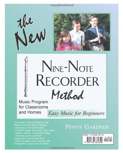Preisvergleich Produktbild NINE-NOTE RECORDER METHOD [Spiral-bound] by Penny Gardner