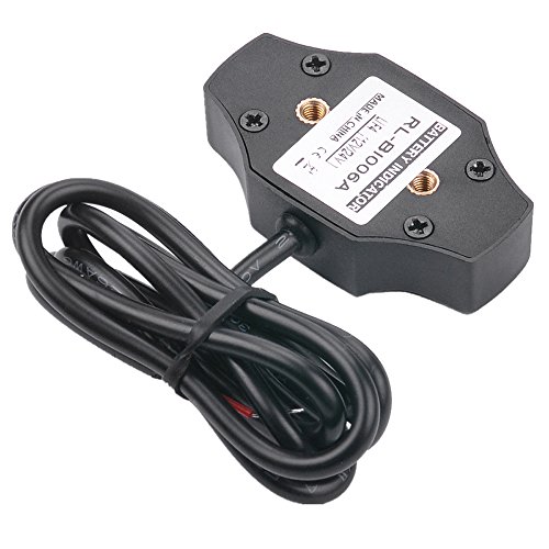 KKmoon 12V 24V LED Blei Säure Speicher Batterie Anzeige Lehre Batterie Niveau-Monitor für Golf Karren Marinemotorrad LKW Gabelstapler - 4