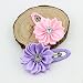 Baby Beauty Hair Bows Clips Pins Toddler Infants Kids Girls Boutique Accessories Grosgrain Ribbon headdress (single flowers 4cm-12pcs)