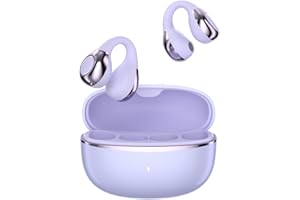 TANALAZ Open-Ear-Kopfhörer I5, Kabellose Bluetooth 6.0 Clip-On-Ohrhörer mit ENC, IPX5 wasserdicht, 36 Std. Langlebige Wiedergabe, Kristallklare Gespräche, Sicherer Sitz für Sport/Laufen/Arbeit/Gym