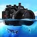 Produktbild htfrgeds Für Sony A7II A7RII A7SII, Unterwasser 40m Schwimmen Tauchen wasserdichte Kameratasche, Tauchen Shell + Seal + Reinigungstuch + Handschlaufe + Umhängeband