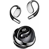 DVYEN AI Canlı &Ccedil;eviri Kulaklık Bluetooth5.4 | 100+ Dil Anlık Terc&uuml;me G&ouml;r&uuml;şme &Ccedil;eviri A&ccedil;ık Kulak TWS ENC
