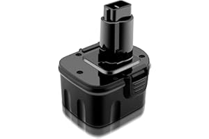 ADVNOVO 12V 3.5Ah Ni-MH Batteria Sostitutiva per Dealt DE9074 DC9071 DE9071 DW9072 DE9075 DE9501 DW9071 DE9037 DE9072 152250-27 397745-01 12V Dealt Batteria