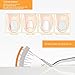 Anself Toenail Ingrowing Cleaner Double-ended File Podiatry Stainless Steel Nail Care Chiropody Tool