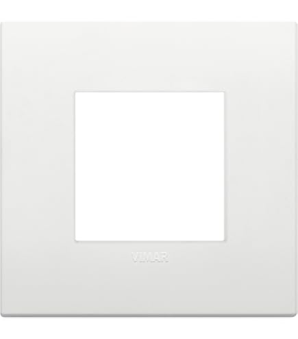 Supporto 2 Moduli Vimar 14602 - Grigio, Universale Con Viti Per Installazione Elettrica