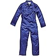 Border Cotton Coverall (Blue, 3XL)