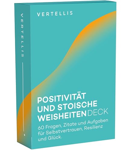 Vertellis Affirmationskarten – 110 Karten Für Motivation & Positives Denken, Für Jugendliche & Erwachsene