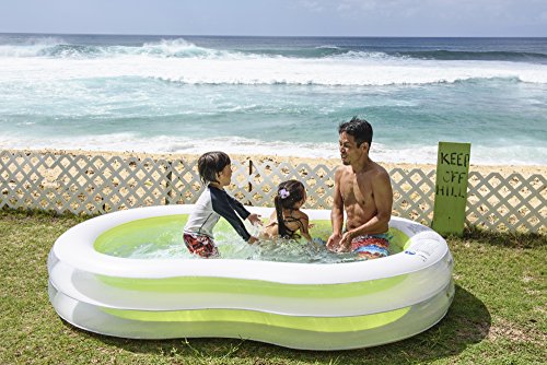 Jilong Giant Figure Pool – 8-förmiger Familien Pool, 240x140x47 cm - 6