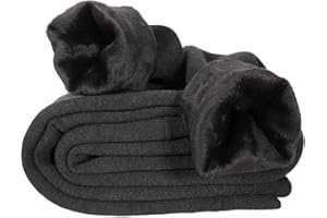 Hotelvs Térmico Leggings de Cintura Alta para Mujer, Elásticos Forrado de Terciopelo Grueso Calientes Bragas Calientes Gruesas