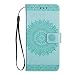Produktbild Galaxy S10 Hülle, Bear Village® Leder Handyhülle für Samsung Galaxy S10 mit Flip Funktion, Kartenfach und Stand Funktion, 360 Grad Voll Schutz, Grün