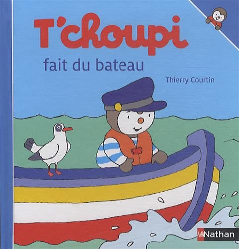 couverture de : T'choupi fait du bateau